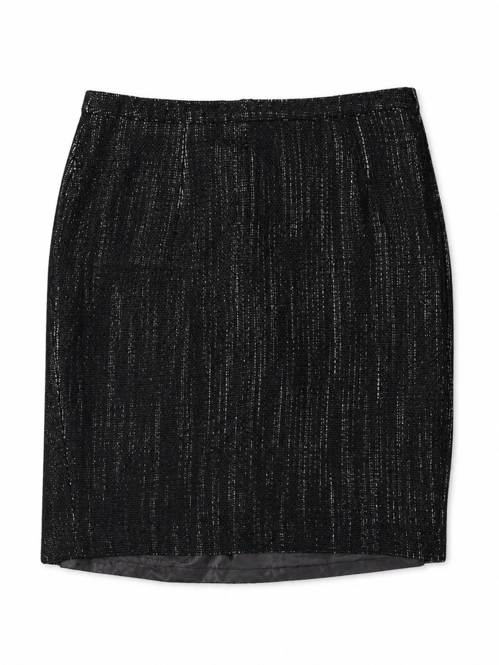 MICHAEL Michael Kors Black -Thread Pencil Skirt